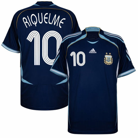 Maillot Argentine Riquelme Adidas Exterieur Homme 2006