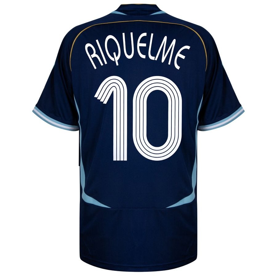 Maillot Argentine Riquelme Adidas Exterieur Homme 2006