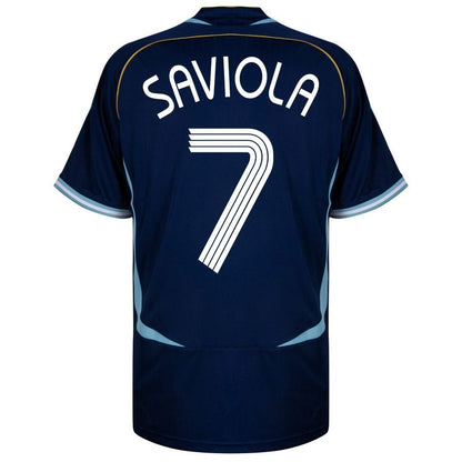 Maillot Argentine Saviola Adidas Exterieur Homme 2006