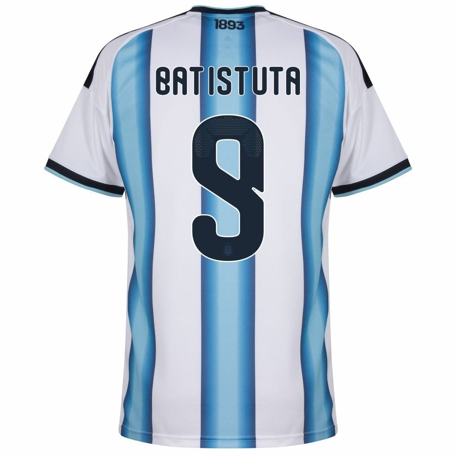 Maillot Argentine Batistuta 3 étoiles Domicile Homme 2026 2027