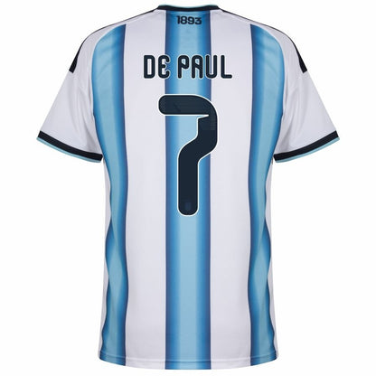 Maillot Argentine De Paul 3 étoiles Enfant Domicile 2026 2027