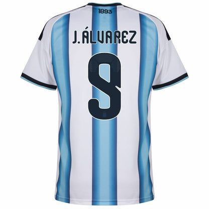 Maillot Argentine J. Álvarez 3 étoiles Domicile Homme 2026 2027