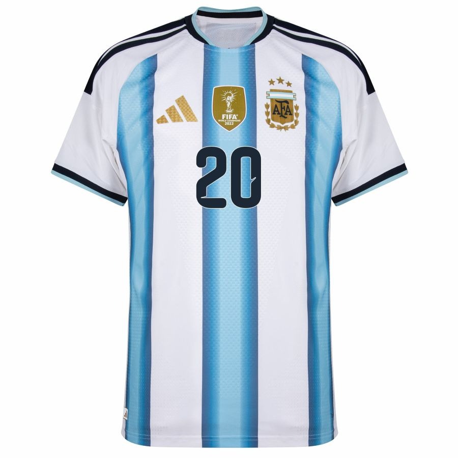 Maillot Argentine Mac Allister 3 étoiles Domicile Homme 2026 2027