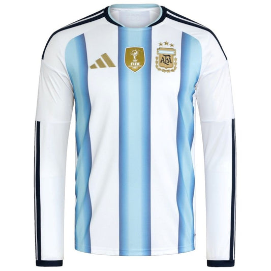 Maillot Argentine Homme Domicile Manches Longues 2026 2027