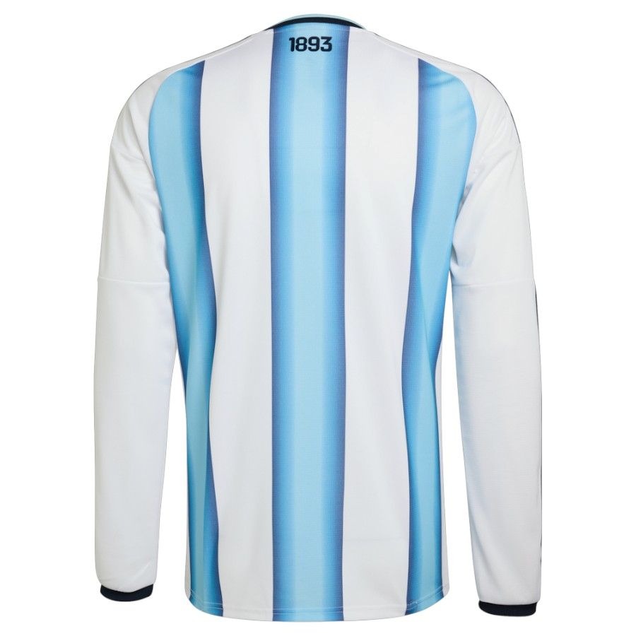 Maillot Argentine Homme Domicile Manches Longues 2026 2027
