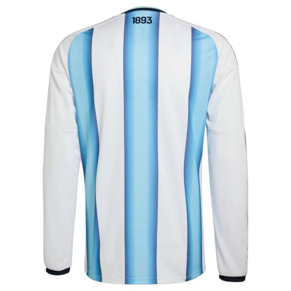 Maillot Argentine Homme Domicile Manches Longues 2026 2027