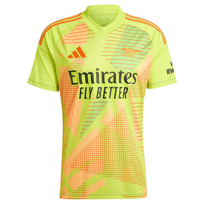 Maillot Arsenal Gardien Jaune Homme 2024 2025
