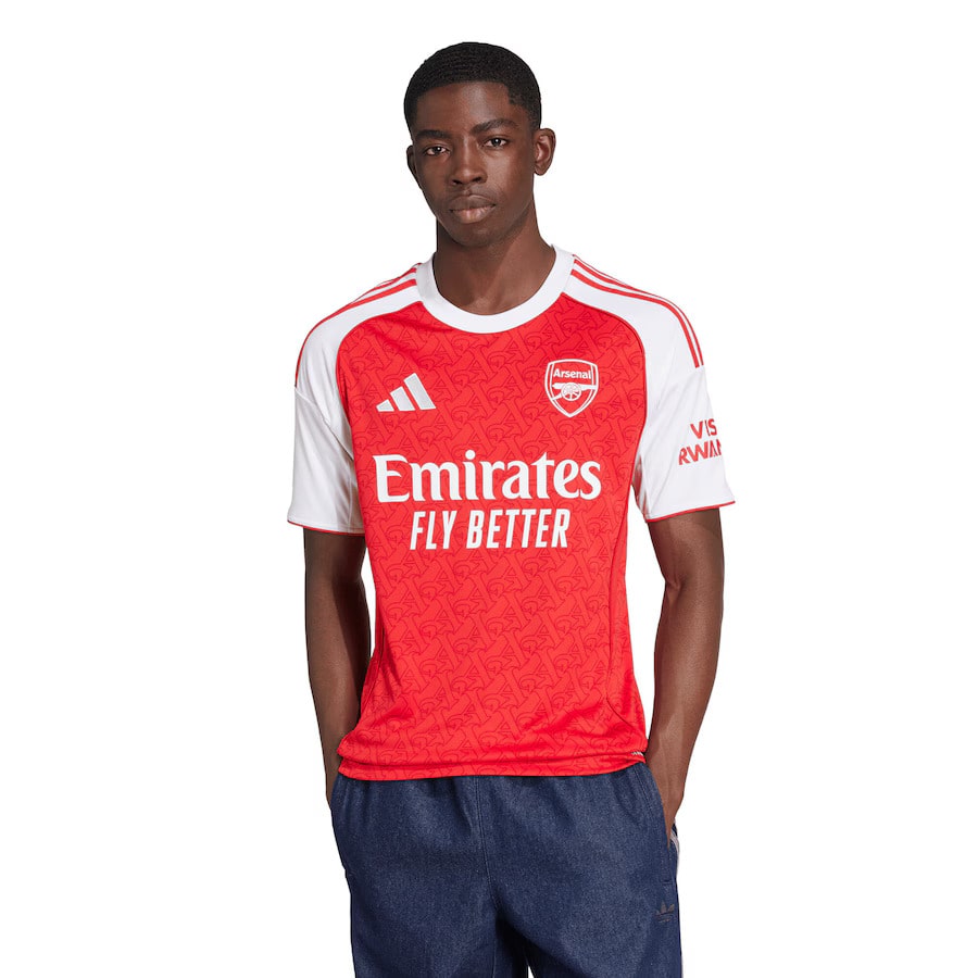 Maillot Arsenal Domicile Homme 2025 2026 Rouge