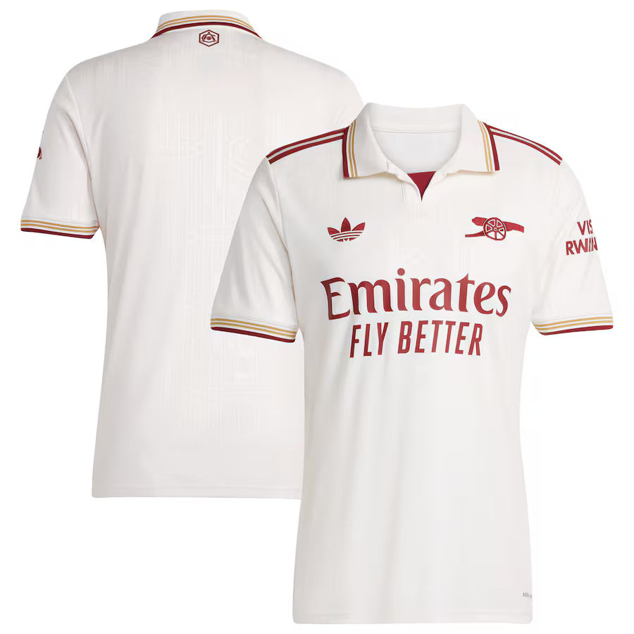 Maillot Arsenal Third Homme 2025 2026 Blanc