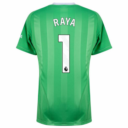 Maillot Arsenal Raya Third Gardien Vert Homme 2025 2026