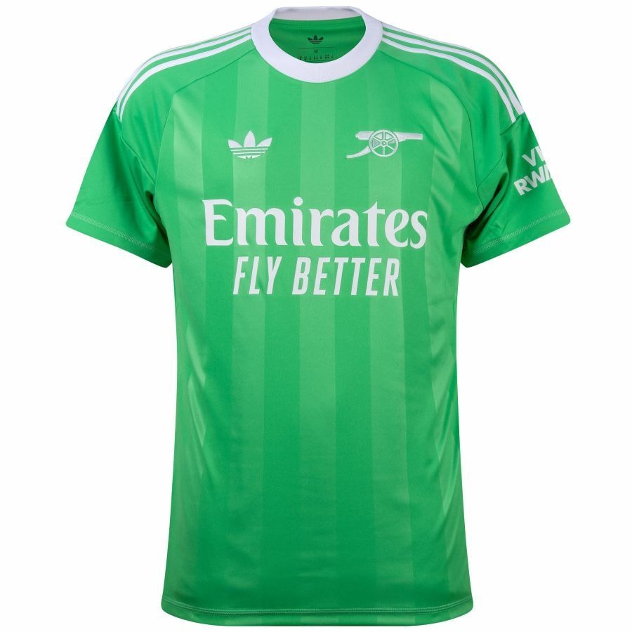 Maillot Arsenal Raya Third Gardien Vert Homme 2025 2026