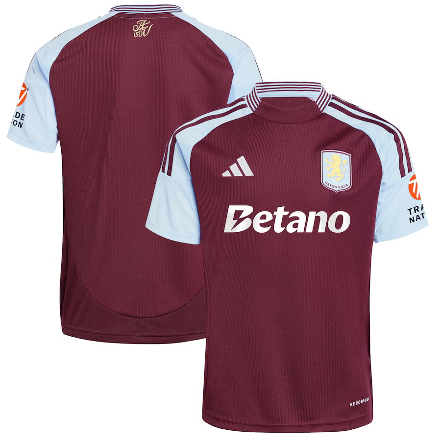 Maillot Aston Villa Domicile Homme 2024 2025