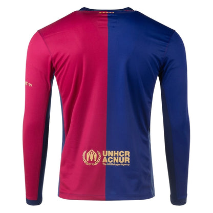 Maillot Barcelone Manches Longues Domicile Homme 2024 2025