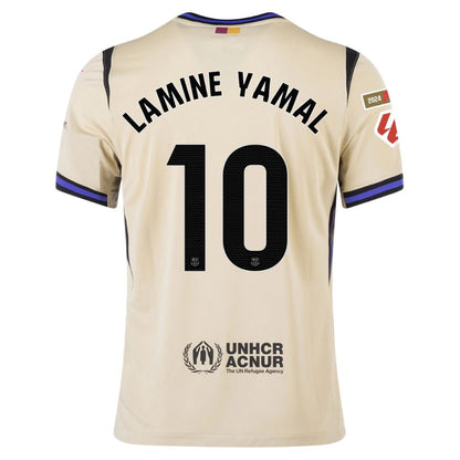 Maillot Lamine Yamal 10 Barca Exterieur Homme 2025 2026