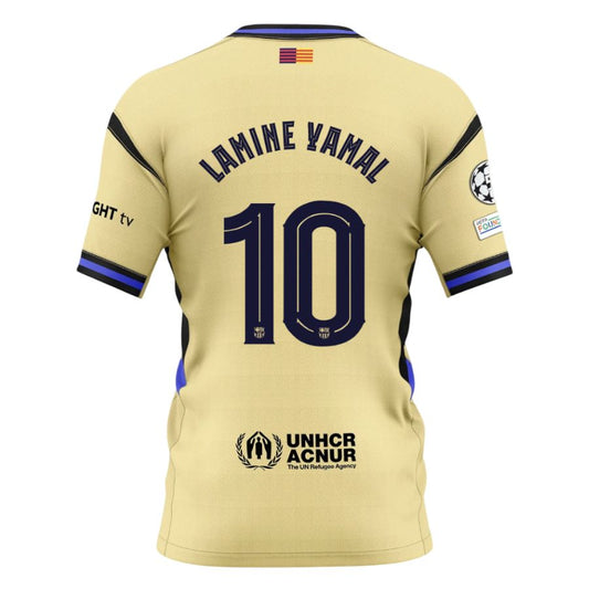 Maillot Lamine Yamal 10 Barca Exterieur Homme 2025 2026