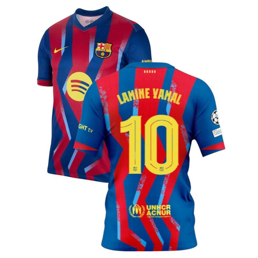 Maillot Barca Lamine Yamal 10 Fourth Homme 2025 2026