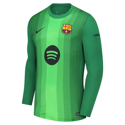 Maillot Barcelone Joan Garcia Gardien Homme Manches Longues 2025 2026 Vert