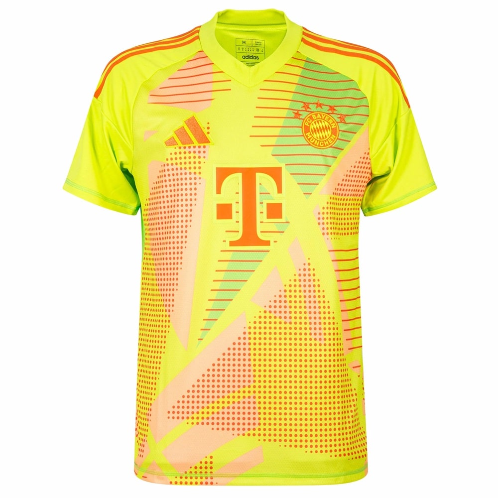 Maillot Gardien Bayern Munich Domicile Homme 2024 2025 Jaune
