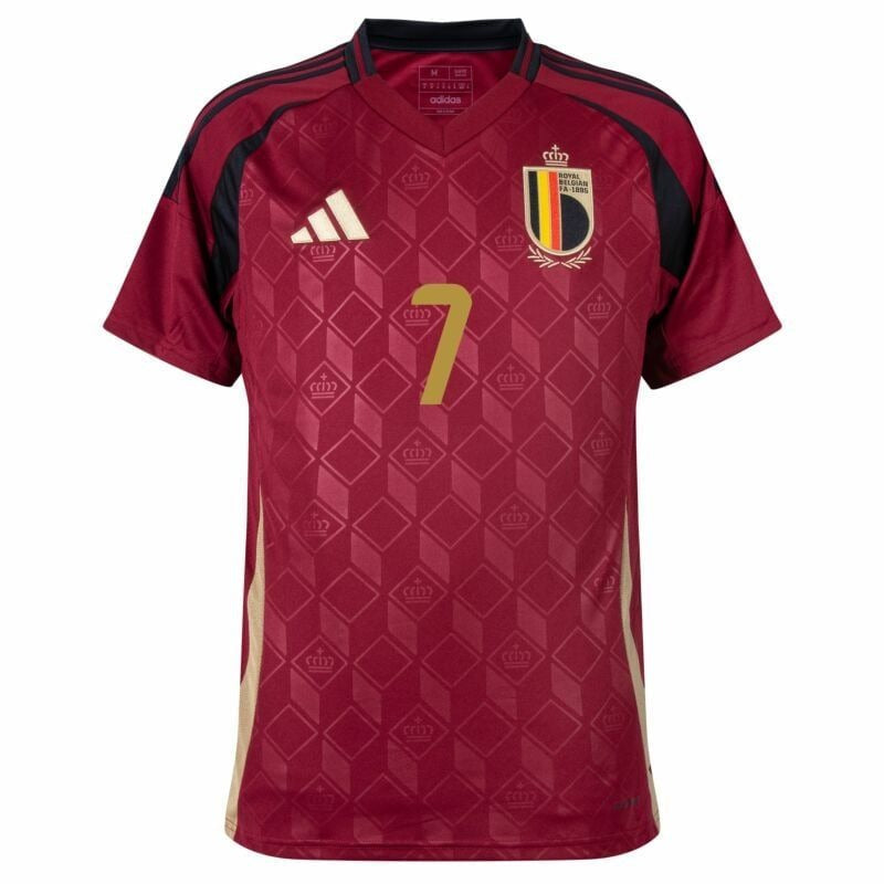 Maillot Belgique De Bruyne Enfant Domicile 2025 2026