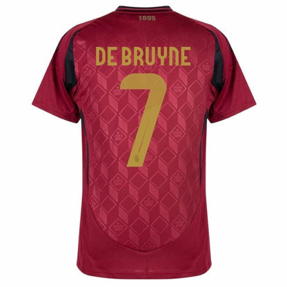 Maillot Belgique De Bruyne Enfant Domicile 2025 2026