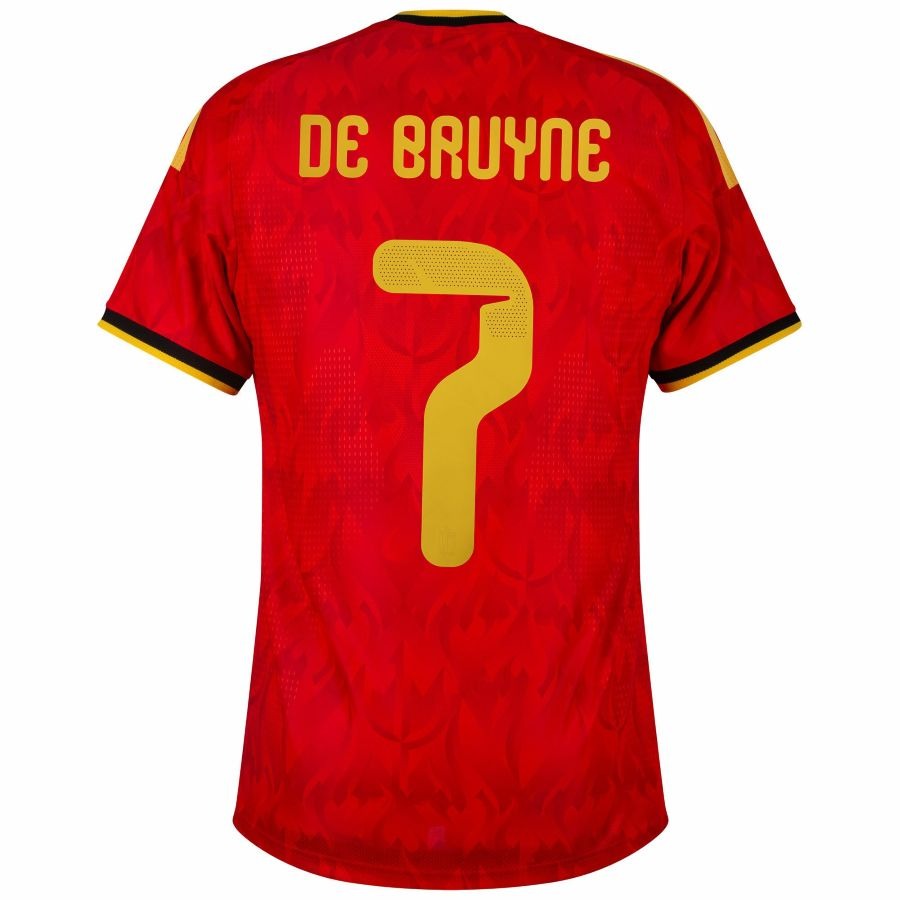 Maillot Belgique De Bruyne Domicile 2026 2027 Homme
