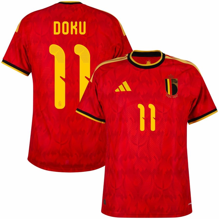 Maillot Belgique Doku Domicile 2026 2027 Homme