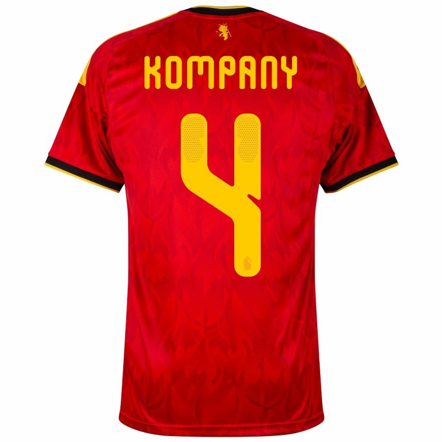 Maillot Belgique Domicile 2026 2027 Homme