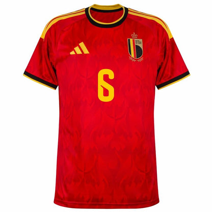 Maillot Belgique Domicile 2026 2027 Homme