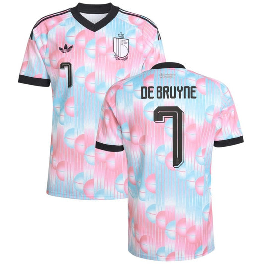 Maillot Belgique De Bruyne Exterieur 2026 2027 Homme
