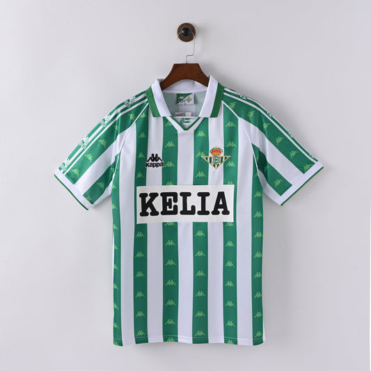 Maillot Betis Seville Retro Vintage 1995-1996 Domicile Homme