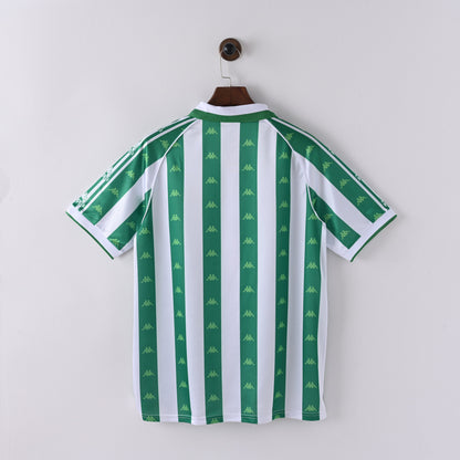 Maillot Betis Seville Retro Vintage 1995-1996 Domicile Homme