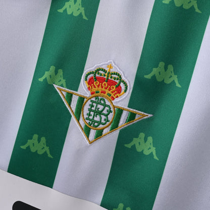 Maillot Betis Seville Retro Vintage 1995-1996 Domicile Homme