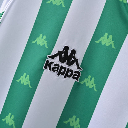 Maillot Betis Seville Retro Vintage 1996-1997 Domicile Homme