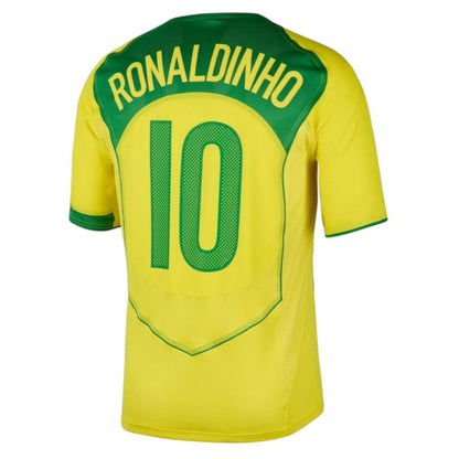 Maillot Bresil 2004 Restock Ronaldinho Homme