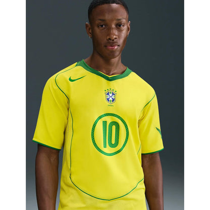 Maillot Bresil 2004 Restock Ronaldinho Homme