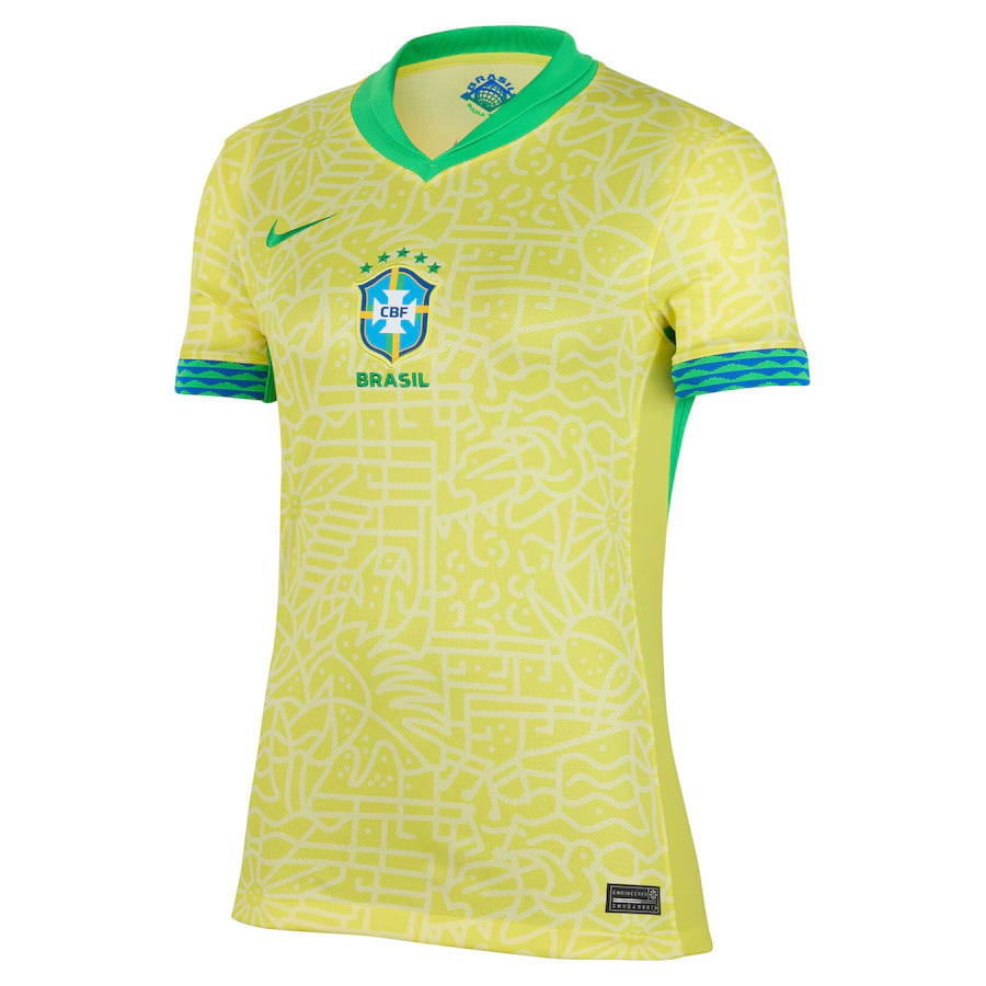 Maillot Brésil Femme Domicile 2024 2025