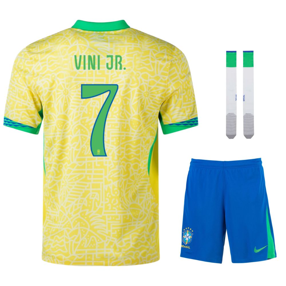 Maillot Brésil Kit Enfant Domicile 2024 2025