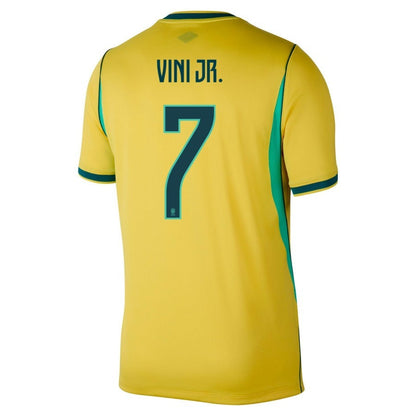 Maillot Bresil Vini Jr. Homme Domicile 2026 2027
