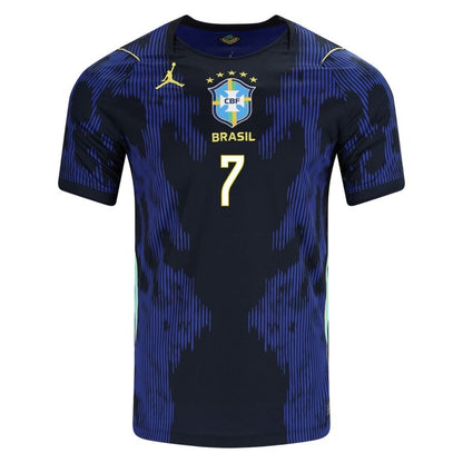 Maillot Bresil Vini Jr. Homme Exterieur 2026 2027