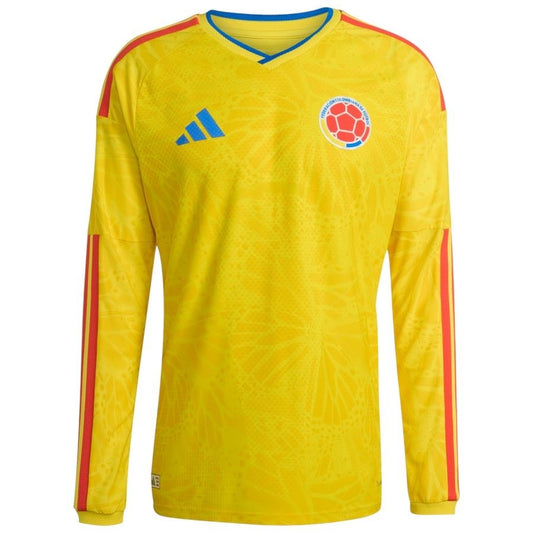 Maillot Colombie Homme Domicile Manches Longues 2026 2027