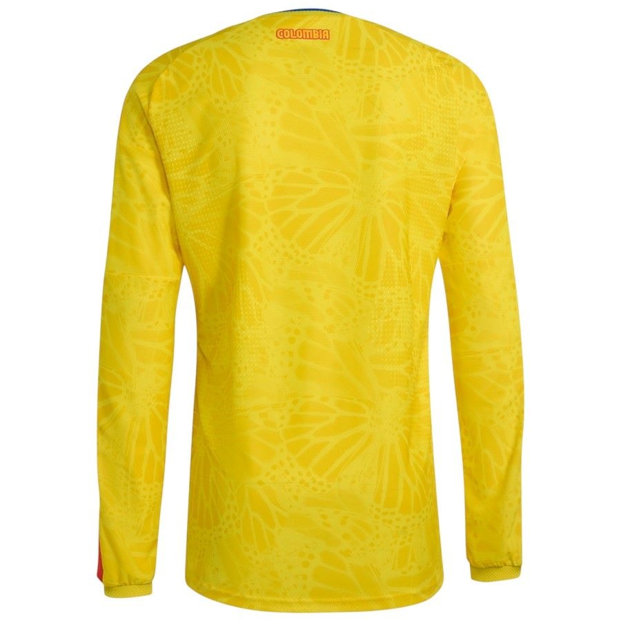 Maillot Colombie Homme Domicile Manches Longues 2026 2027