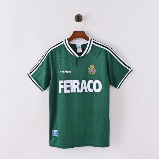 Maillot Déportivo de La Corogne Retro Vintage 1998-1999 Exterieur Homme