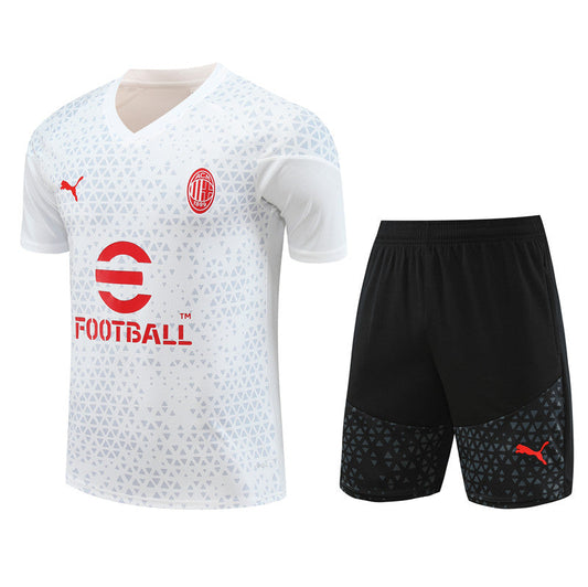 Maillot Training Milan AC Blanc Homme/Enfant 2023-2024