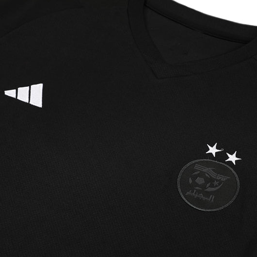 Maillot Training Algerie Noir Homme/Enfant 2023-2024