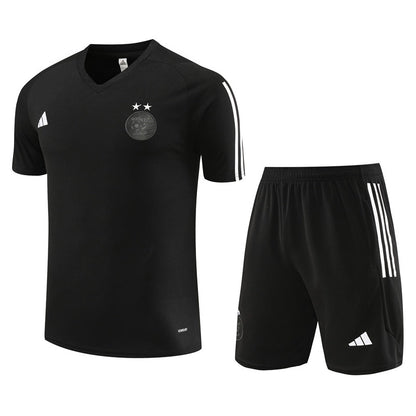 Maillot Training Algerie Noir Homme/Enfant 2023-2024