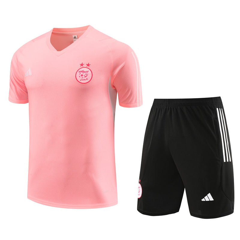 Maillot Training Algerie Rose Homme/Enfant 2023-2024