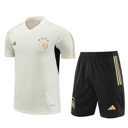 Maillot Training Allemagne Blanc Homme/Enfant 2023 2024