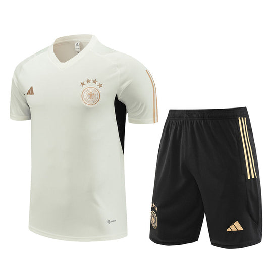 Maillot Training Allemagne Blanc Homme/Enfant 2023 2024