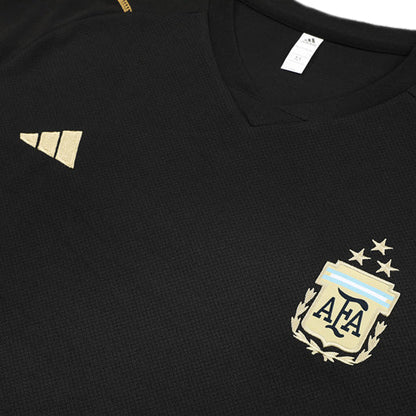 Maillot Training Argentine Noir Homme/Enfant 2023-2024