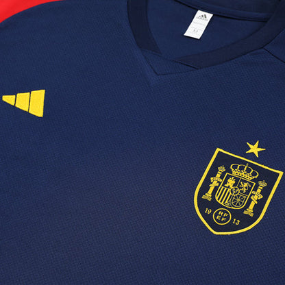 Maillot Training Espagne Bleu Homme/Enfant 2023-2024